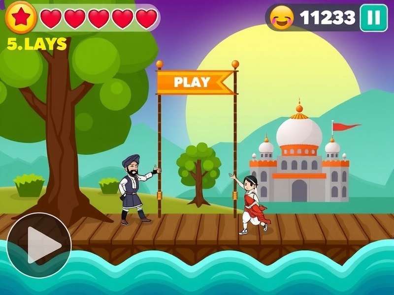 Punjabi Pop Parade Gameplay Screenshot